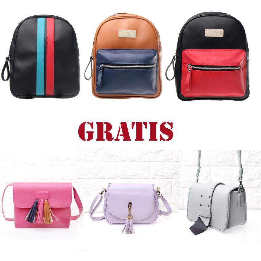 Salvora tas wanita / tas ransel wanita / tas ransel cewek / tas ransel wanita mini / tas ransel kulit/ tas wanita murah SV18 Coklat Salvora tas wanita / tas ransel wanita / tas ransel cewek / tas ransel wanita mini / tas ransel kulit BUY 3 GET 6