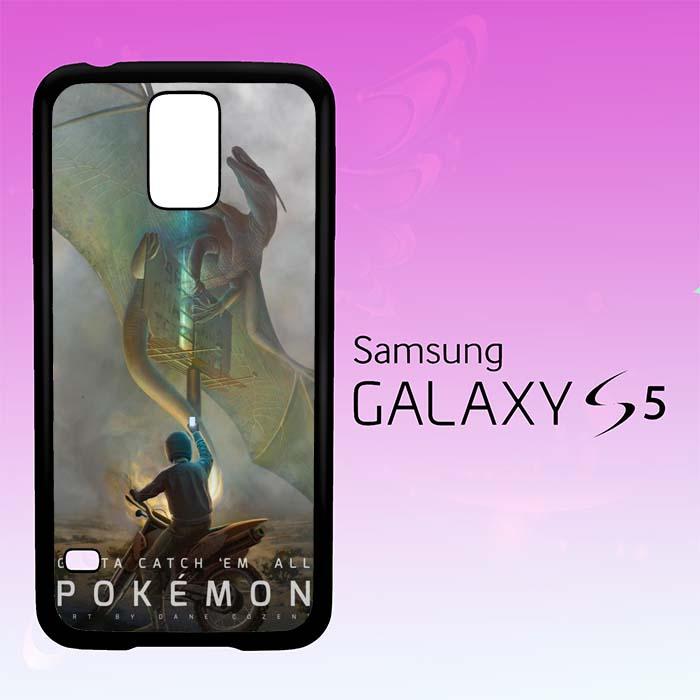 Casing Untuk Samsung Galaxy S5 Fan Made Pokemon GO X4645