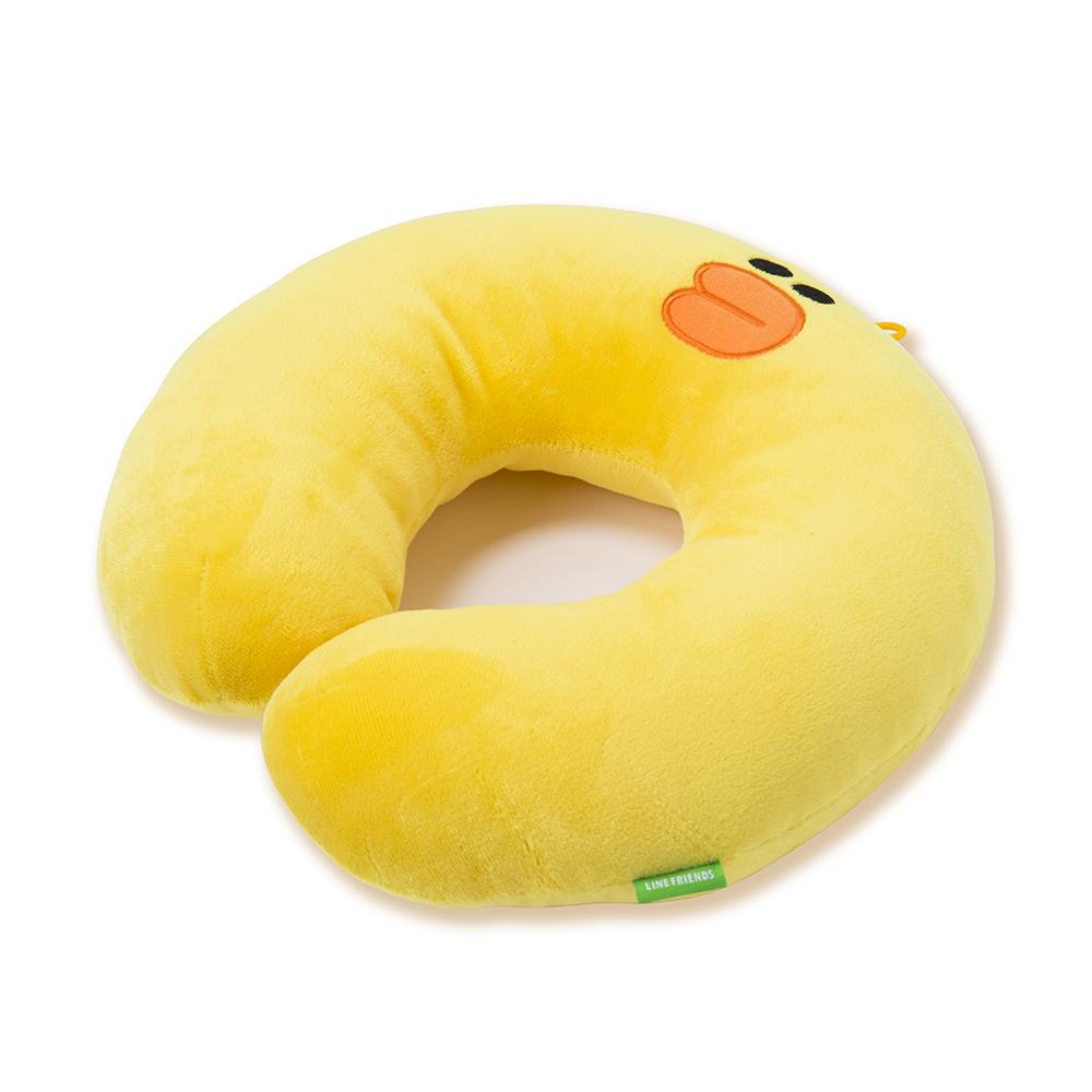 Bantal Leher Neck Cushion LINE Official Sally - 2