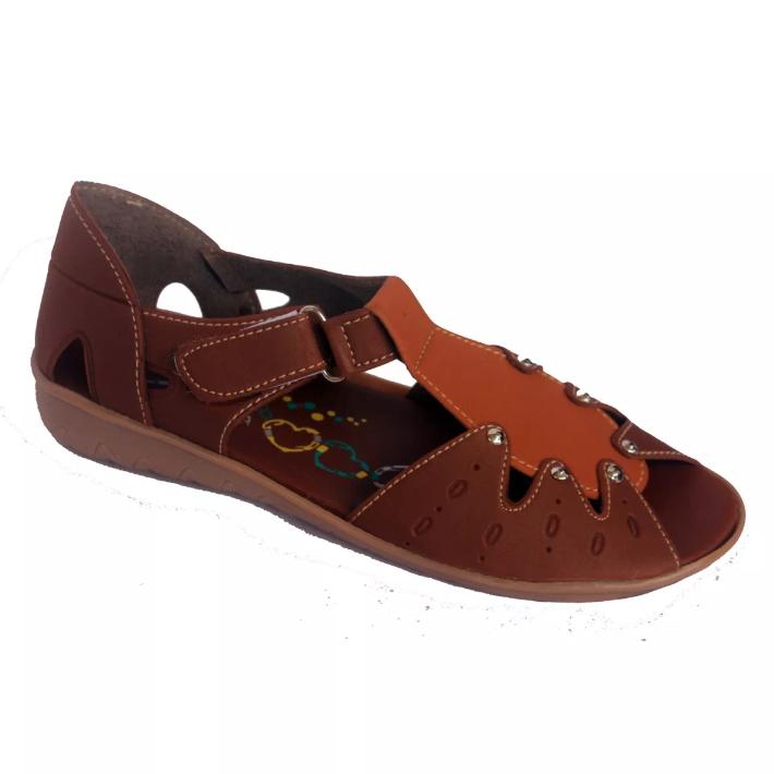 Detail Gambar Trend Yutaka Casual Flat Shoes Baru - Cokelat Terbaru