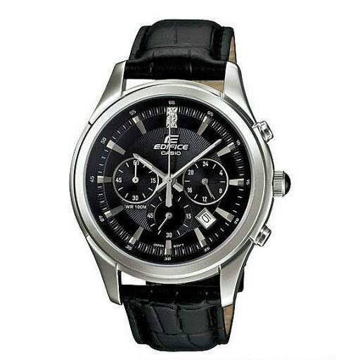 Jam Tangan Pria - Tali/Gelang Kulit Casio Edifice : EFR-517L