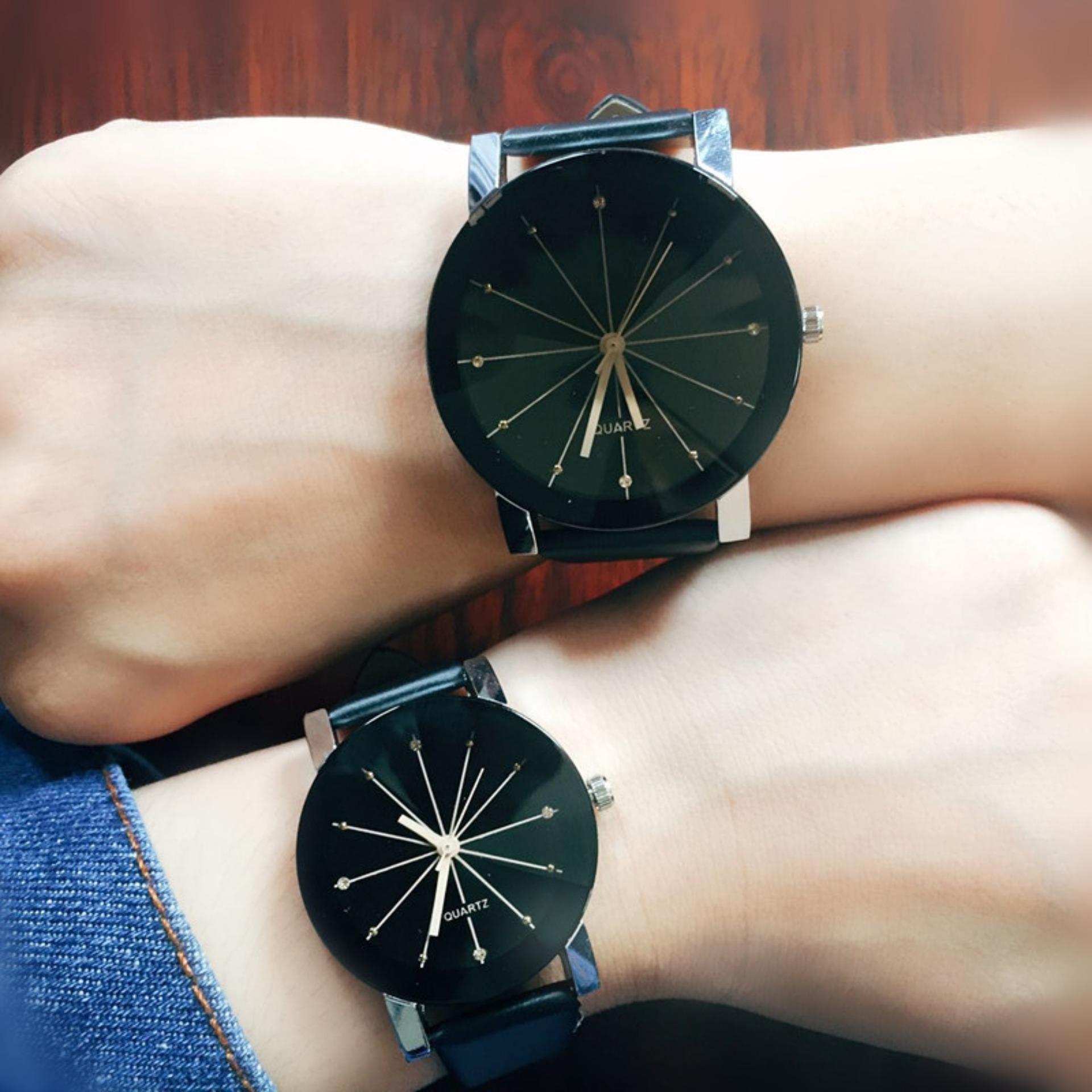 Jam Tangan Couple Quartz 1 Pair Pria Dan Wanita Strap Kulit PU Men Women Stainless Skmei Steel Leather Couple Watch Casio Januari 2019 - 3 Jam Tangan Couple Quartz 1 Pair Pria dan Wanita Strap Kulit PU Men Women Stainless Skmei Steel Leather Couple Watch Casio - 3