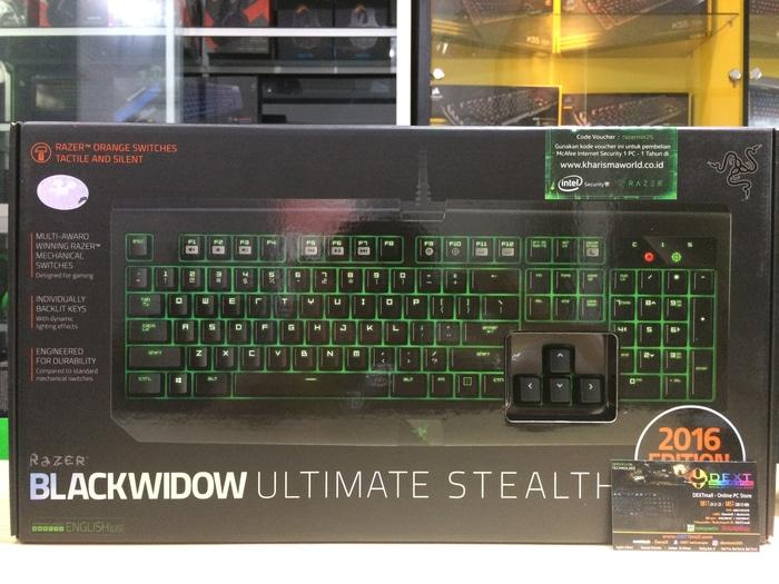 ORIGINAL Razer Blackwidow Ultimate Stealth 2016