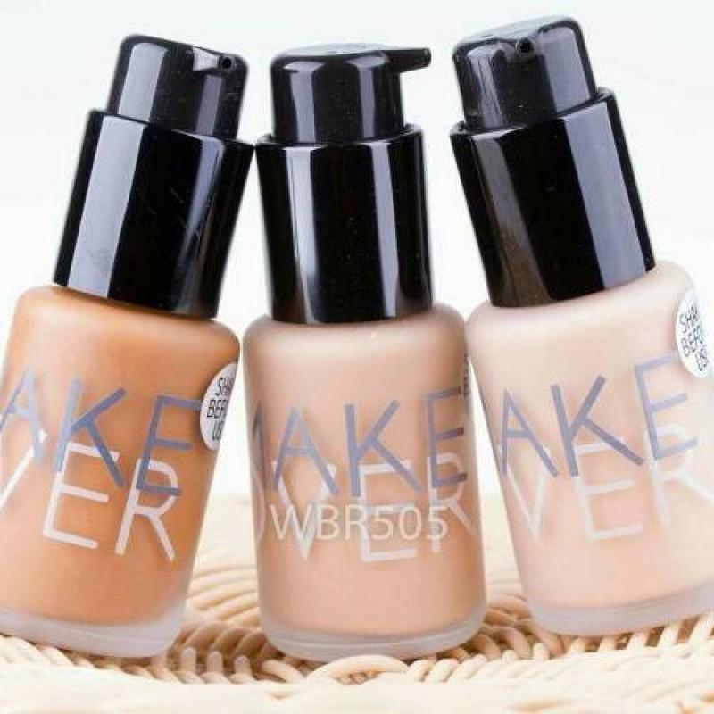 Make Over Ultra Cover Liquid Matt Foundation / Makeover alas bedak
