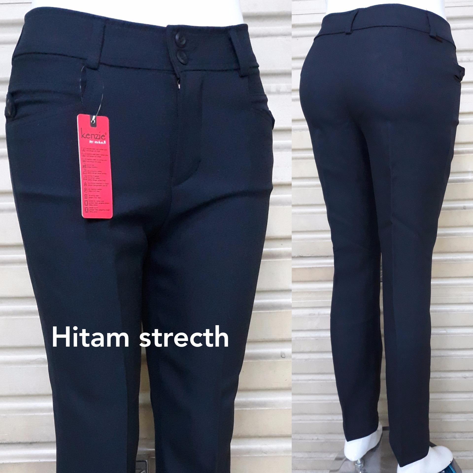 Celana formal /kerja wanita bahan GRASELA STRECTH/MELAR model reguler bagus murah