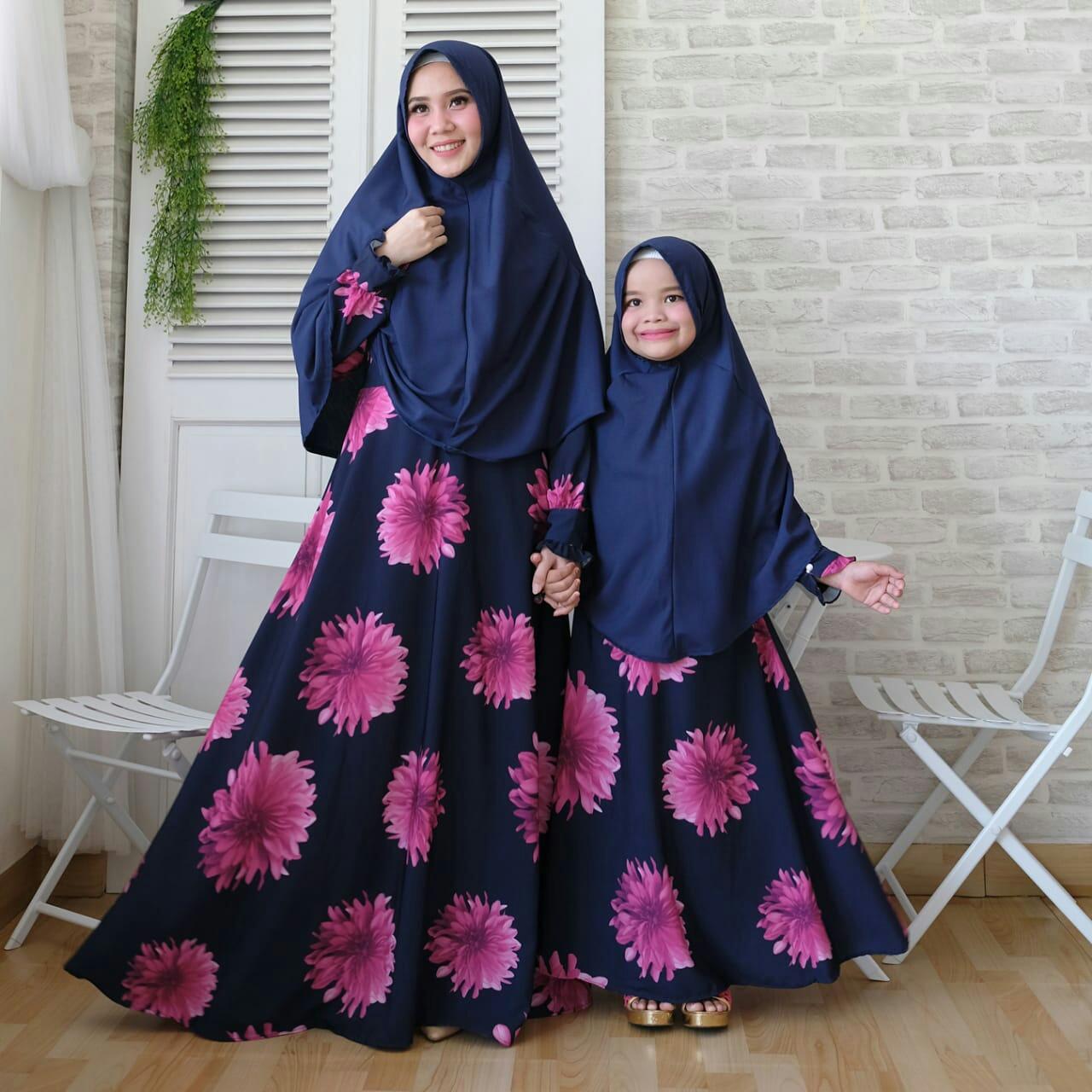 Fitur Elia Baju Couple Gamis Ibu Dan Anak Terbaru Best Seller Dan