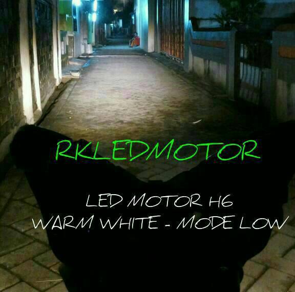 LAMPU LED MOTOR SUPRA X 125 (H6 LED CVDC)