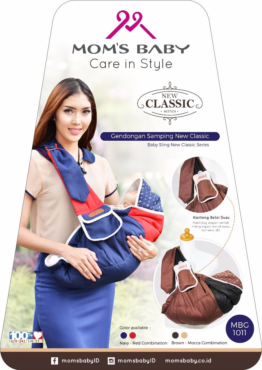 Moms Baby Gendongan Bayi Samping New Classic Series MBG1011