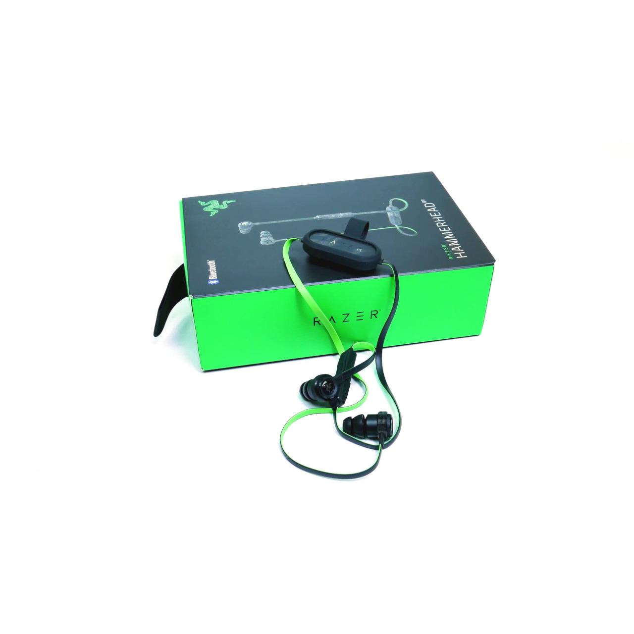 Detail Gambar Razer Hammerhead BT Bluetooth Earphone Gaming Dota OEM Terbaru