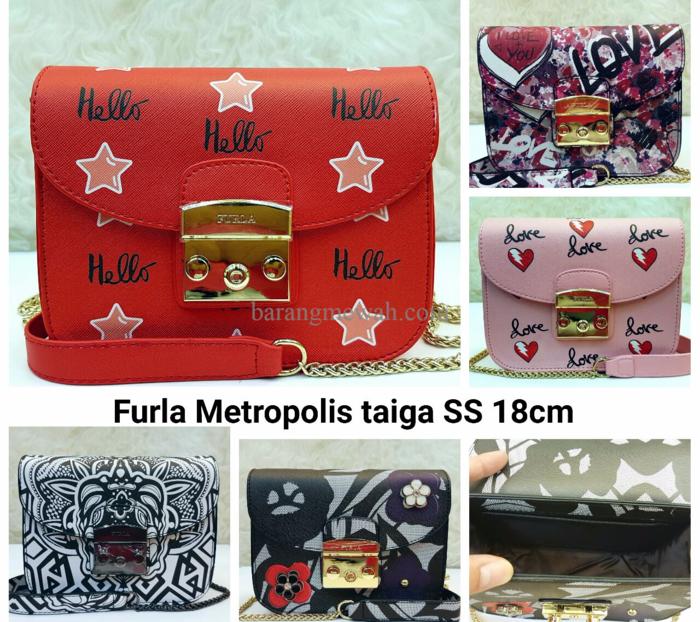 EXCLUSIVE Tas Furla Metropolis Taiga Semi Premium Sling Bag Kecil Mura