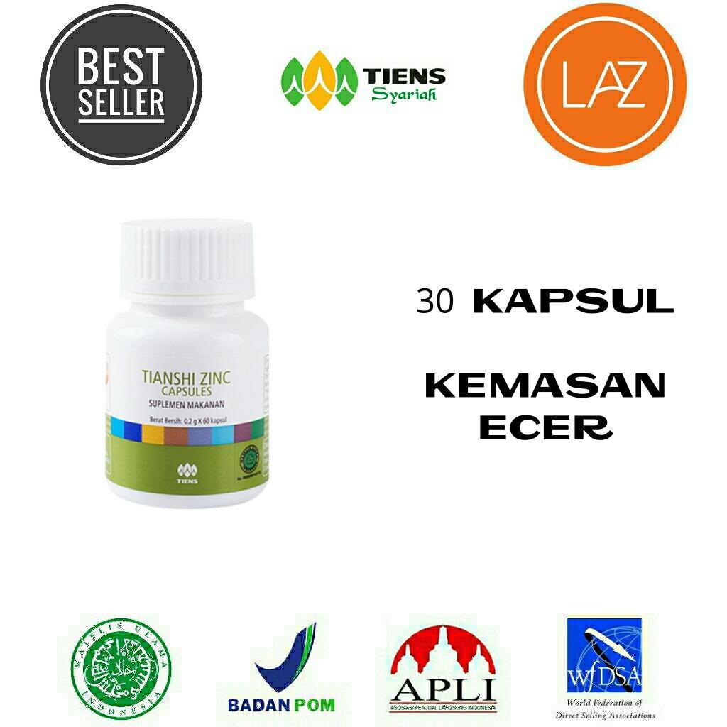 Tiens Halal Shop Multivitamin Zinc Promo Isi 30 Kapsul