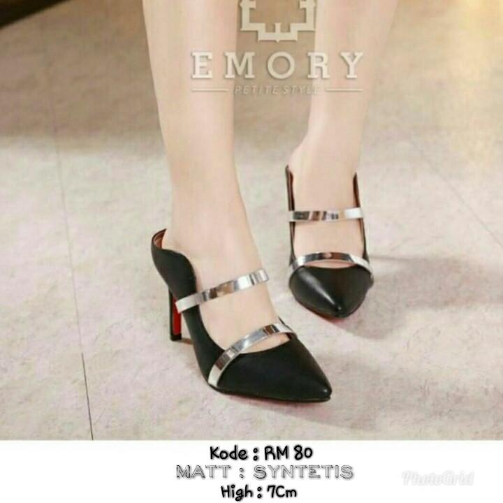 SEPATU SANDAL WANITA WEDGES HEELS FLATSHOES SNEAKERS BOOTS SLIPON SHOES RM 80