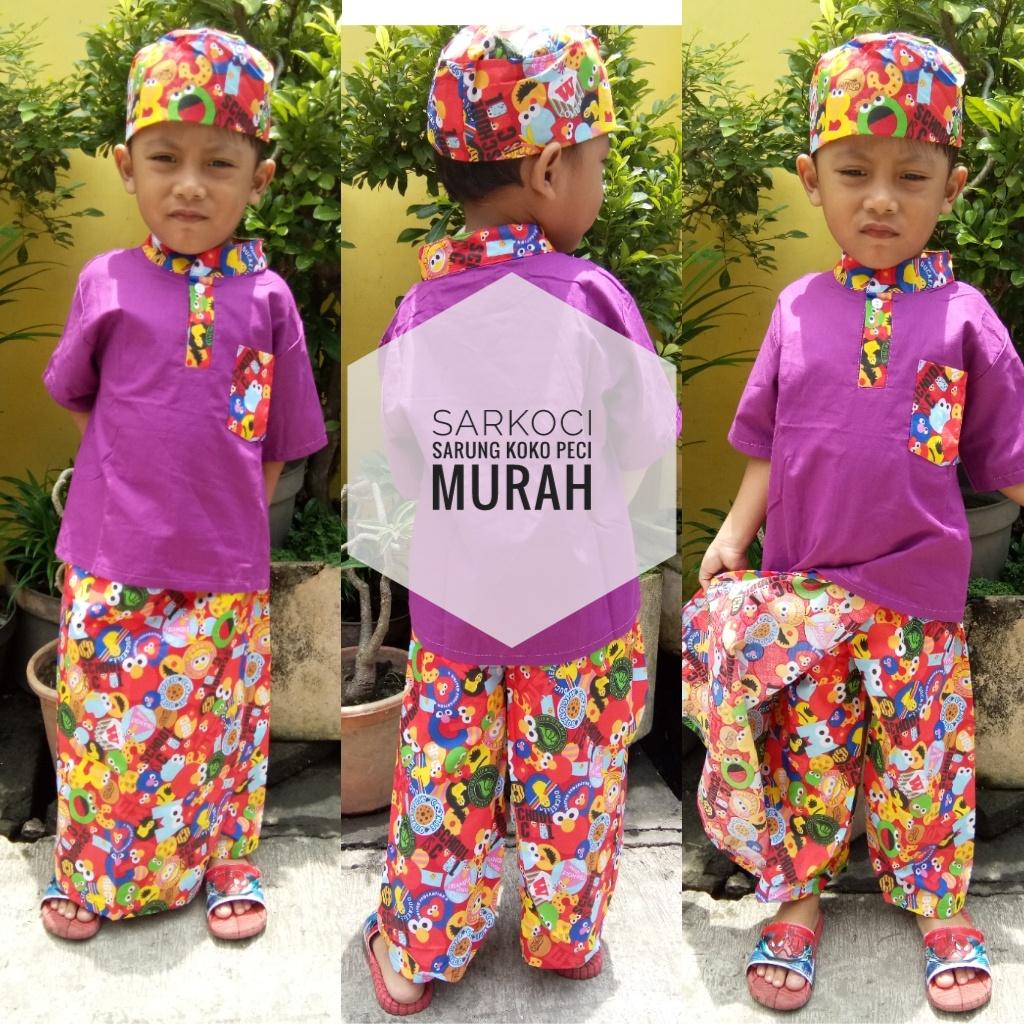 SARKOCI KARAKTER MURAH SURABAYA (SARUNG KOKO PECI)