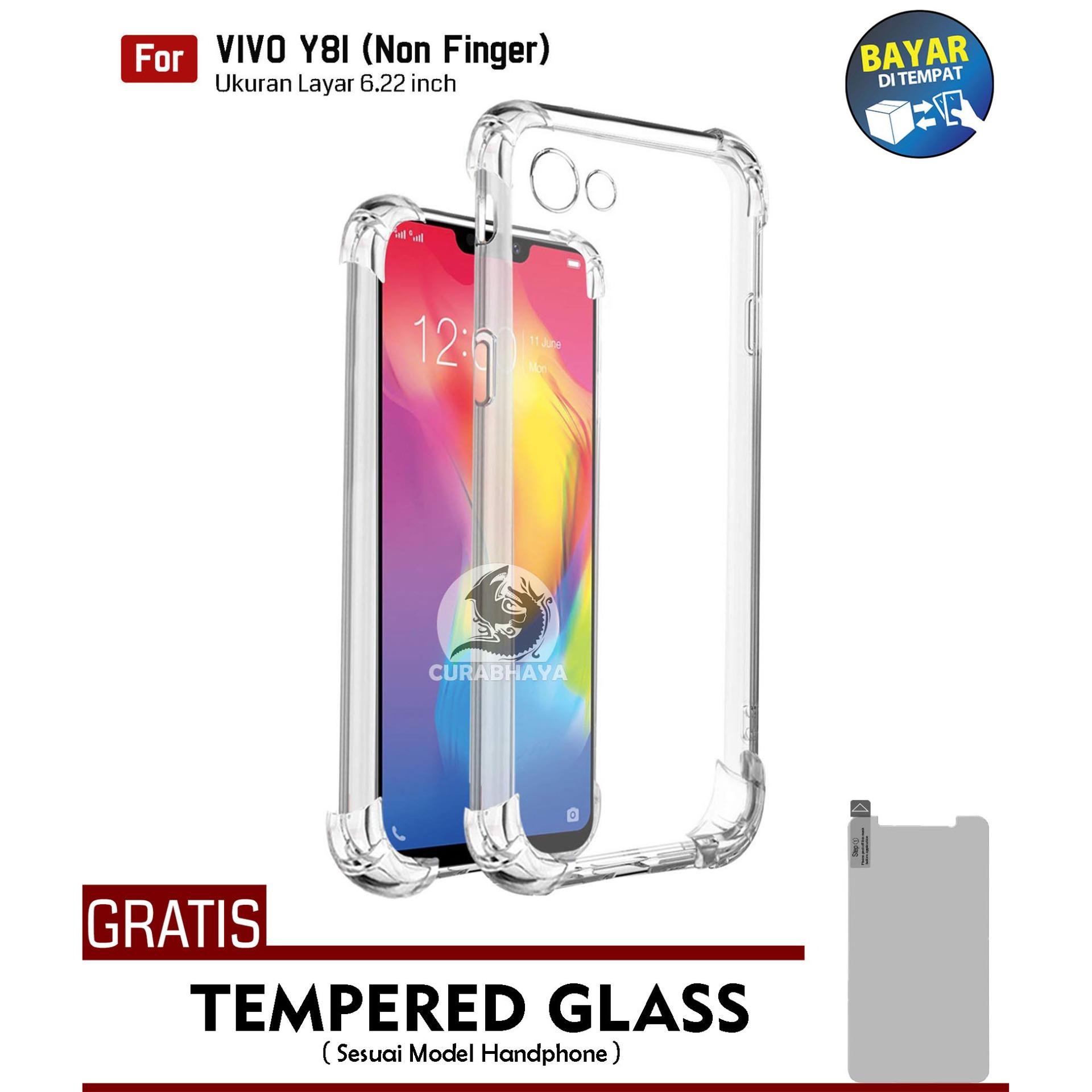 AirShock Vivo Y81 (Non Fingerprint) | Anti Crack Premium Softcase Cushion ShockProof + Gratis
