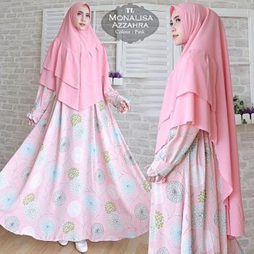 BAJU GAMIS/MUSLIMAH TK SYAR'I MONALISA AZZAHRA (TL)