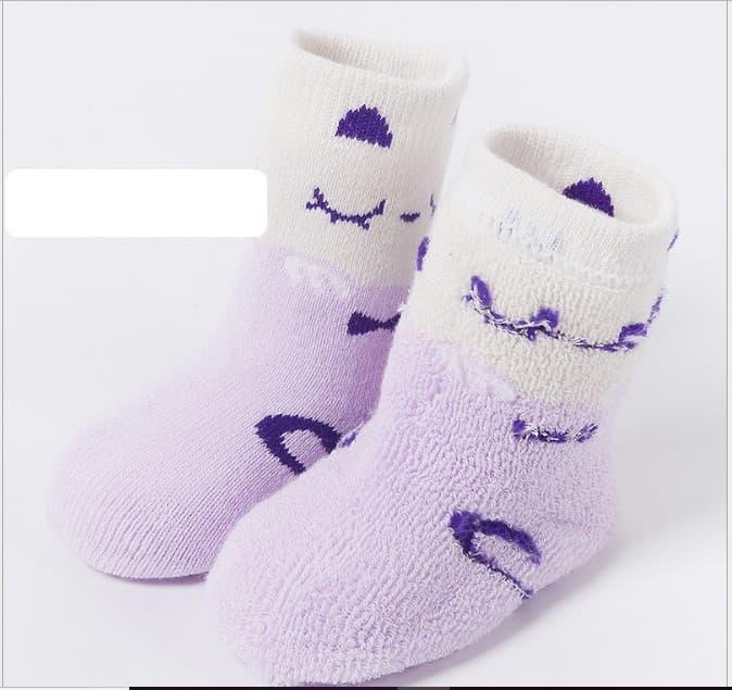 TOKO49 - Kaos Kaki Bayi Anak Perempuan Usia 1-3 Tahun Motif Mata Merem Januari 2019 - 3 TOKO49 - Kaos Kaki Bayi anak perempuan usia 1-3 tahun Motif Mata Merem - 3