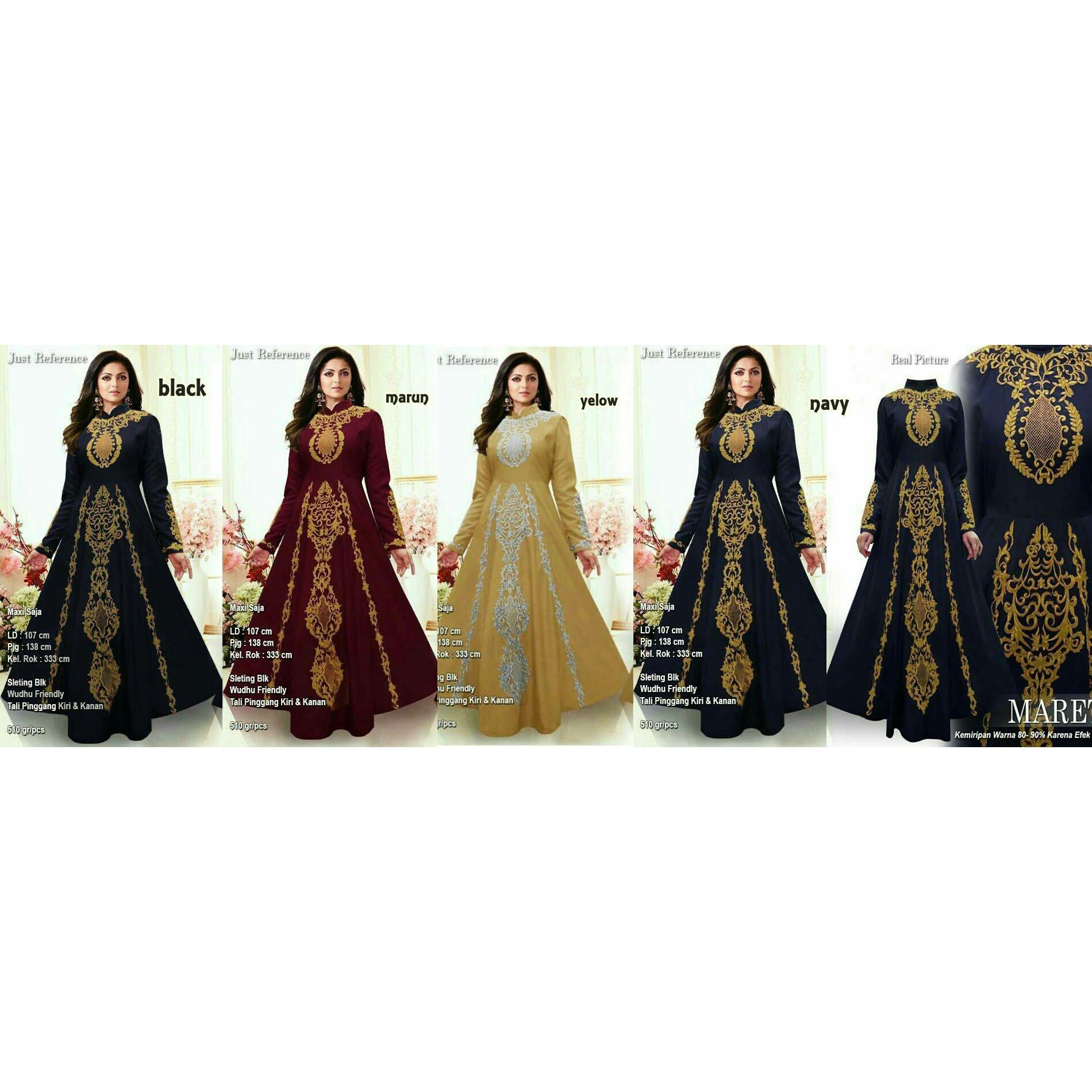 J&C Dress Maxi Mareta / Dress India / Baju India / Gamis Muslim / Dress Maxi / Jumbo Dress / Maxi Jumbo / Maxi Muslim / Maxi Dress / Dress Muslim / Busana Muslim / Baju Muslim / Setelan Muslim / Hijab Fashion / Hijab Style