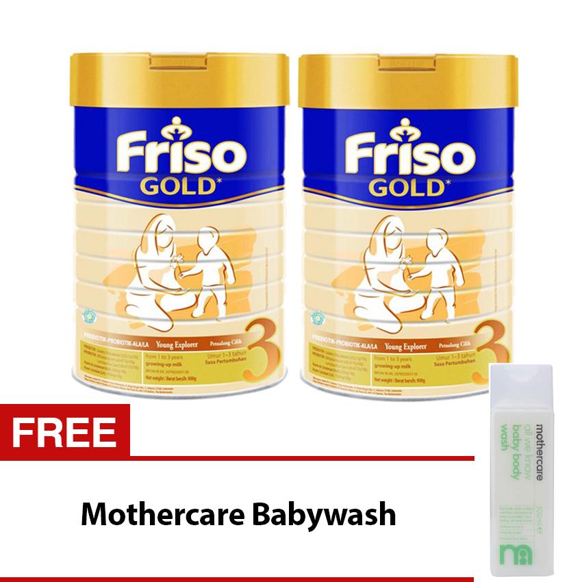Friso 3 Gold Susu Pertumbuhan - 900gr bundle 2 kaleng