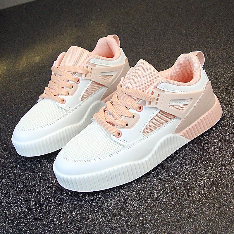 Sepatu putih kecil wanita Gaya Harajuku ulzzang Pemotretan Jalanan sepatu wanita dewasa 2018 model baru Gaya