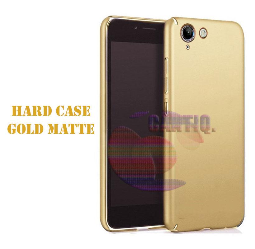 Case Vivo V5 Lite Hard Slim Gold Mate Anti Fingerprint Hybrid Case Baby Skin Vivo V5