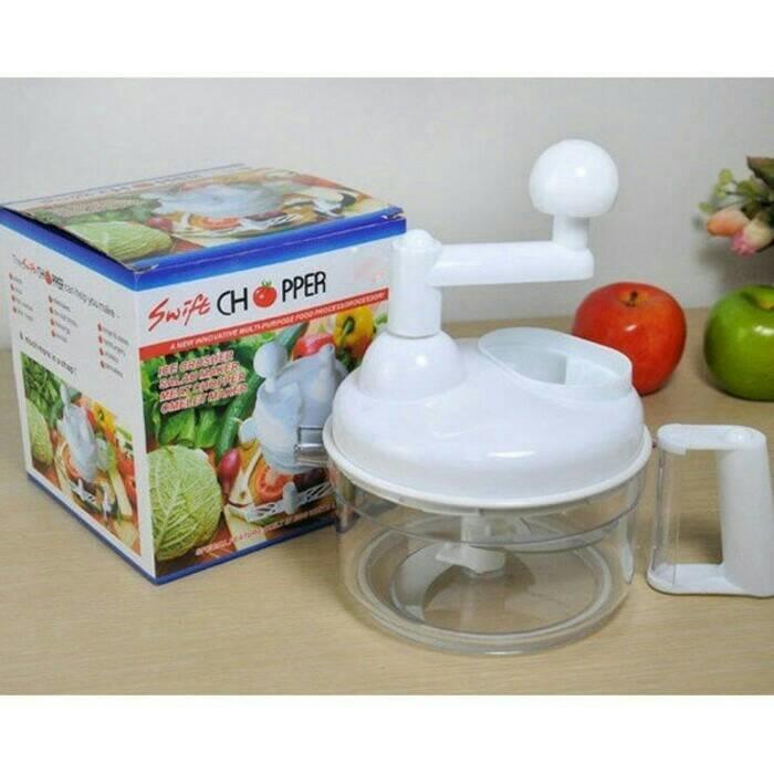 Swift Chopper Alat Giling Serbaguna / Blender Manual Tanpa Listrik Pemotong Penggiling Buah Dan Sayur