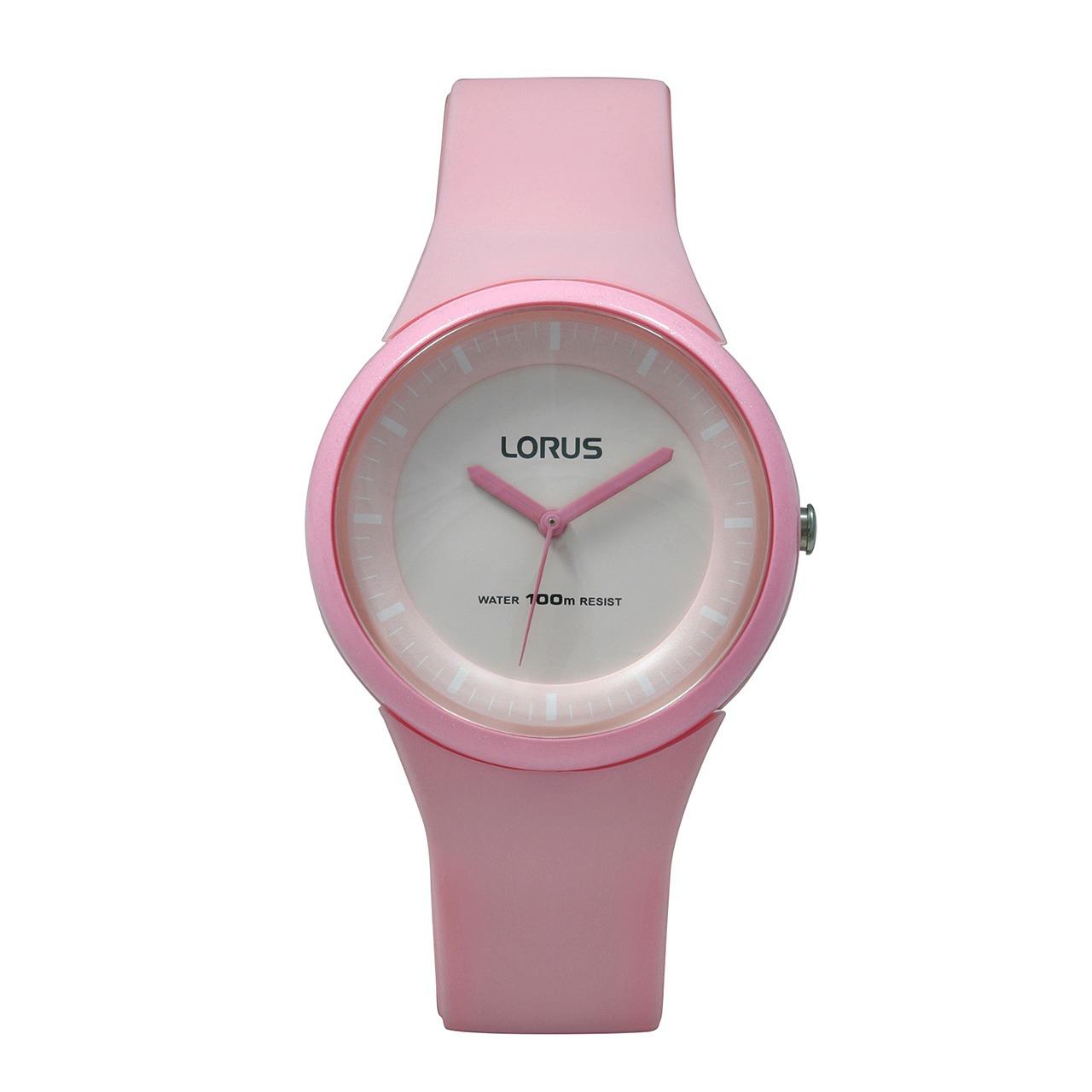 LORUS Jam Tangan - Pink - Silicon - RRX25FX9