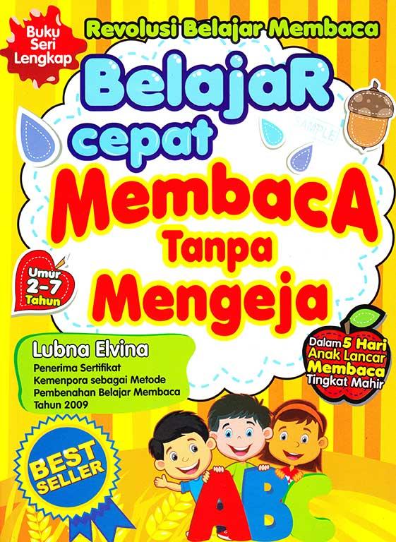 buku cara cepat belajar membaca untuk anak tk