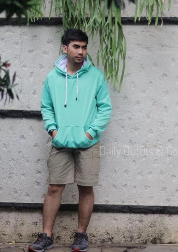 Jaket Sweater Polos Hoodie Jumper Hijau Mint - Premium Quality Januari 2019 - 3 Jaket Sweater Polos Hoodie Jumper Hijau Mint - Premium Quality - 3