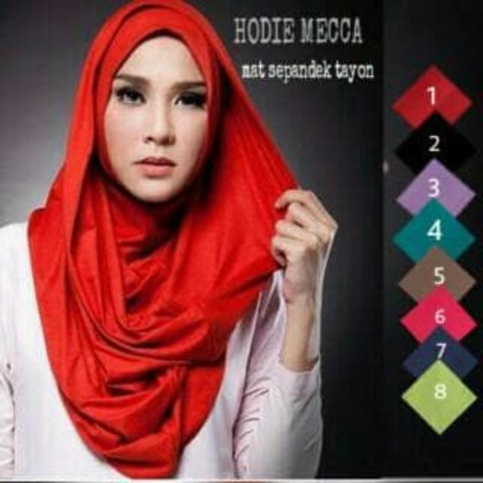 hijab jilbab kerudung instan LONG HOODY MECCA/LONG HANA