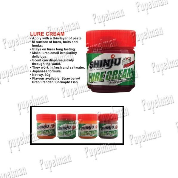 AROMA FISH - 2pcs Shinju Lure Cream Balsem Lure Kail Minyak Lure Kail Tali Joran Tas Pancing Sabuk Joran Senar Gulungan Reel Spinning Pancing Rel Senar Pancing Nilon Tali Umpan Joran Pancingan Mancing Mania Air Laut Tawar Makanan Makan Pakan Ikan