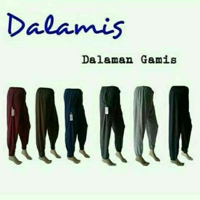 Celana Aladin Inner Pants Size Standar dan Jumbo Jogger Dalaman Gamis Rok Celana Harian Tidur Nyaman Adem Murah Berkualitas