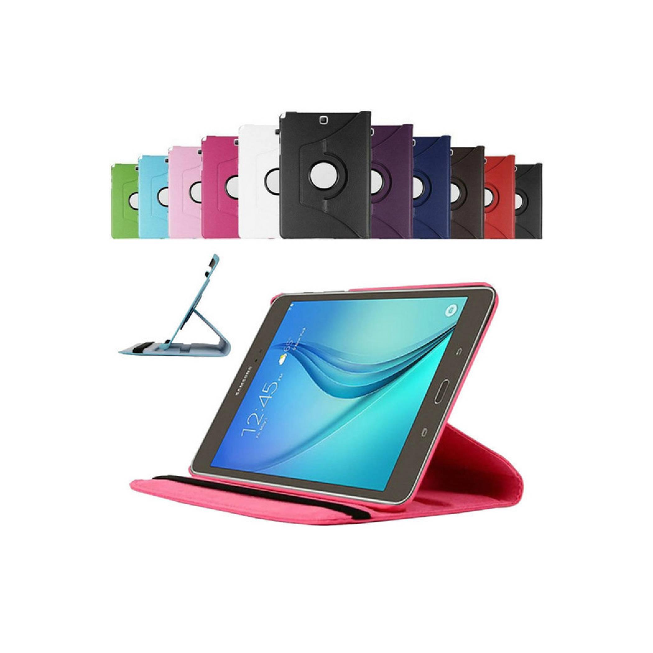Rotari Leather Case Samsung Tab a T350 P355 Stand Cover