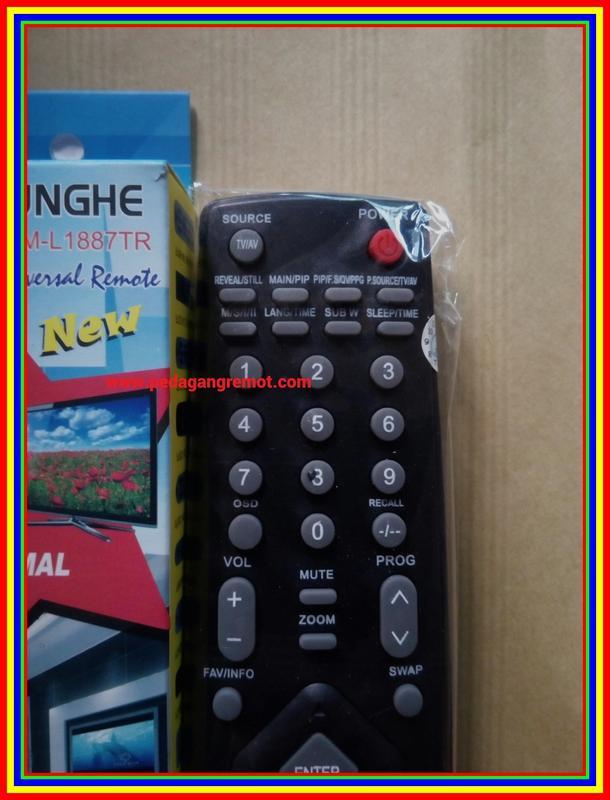 Remot Remote Tv Tabung Lcd Led Polytron Multi Universal Januari 2019 - 3 Remot Remote Tv Tabung Lcd Led Polytron Multi Universal - 3