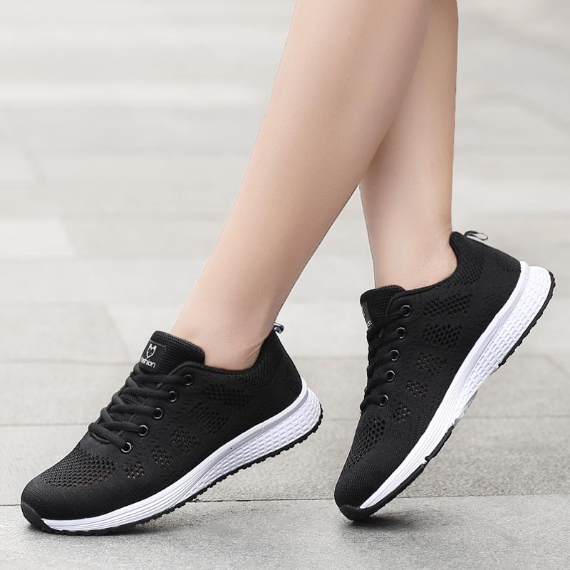 QINGSHUI Women Fashion Sneakers Breathable Mesh Womens Running Shoes Lightweight Sport Shoes Women Jogging Walking Shoes - Intl Januari 2019 - 4 QINGSHUI Women Fashion Sneakers Breathable Mesh Womens Running Shoes Lightweight Sport Shoes Women Jogging Walking Shoes - intl - 4