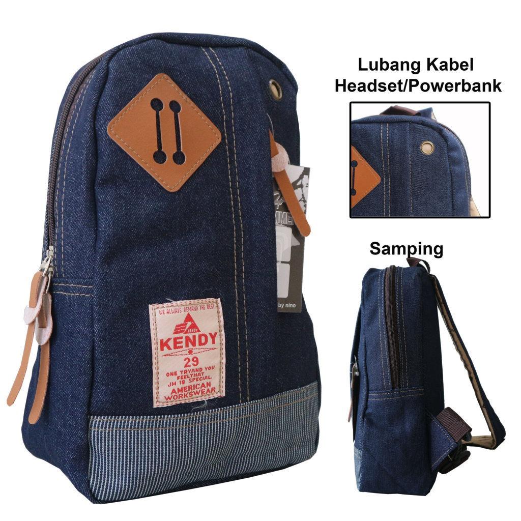 Tas Selempang Jeans Denim Slingbag Pria Wanita