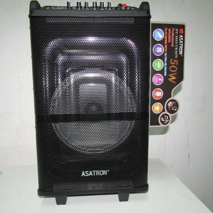 ORIGINALS Speaker Meeting Wireless Asatron HT-8865 UKM USB BT FM 10 Inch