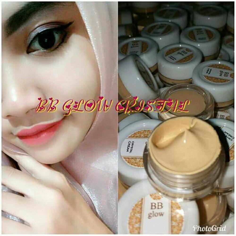 BB Glow Crystal Cream Whitening Glowing 5gr
