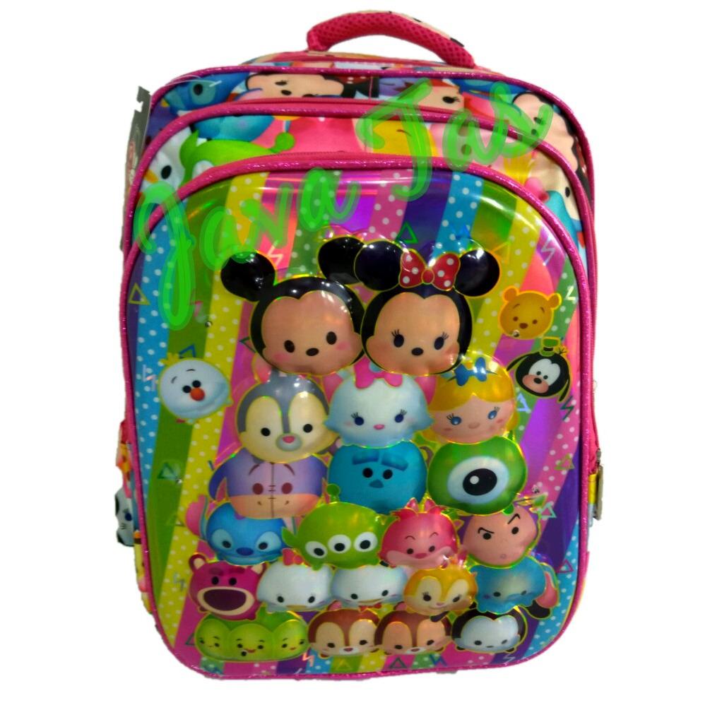 Tas Ransel Anak JV-Lampu Musik 17 + Waterproof Raincover