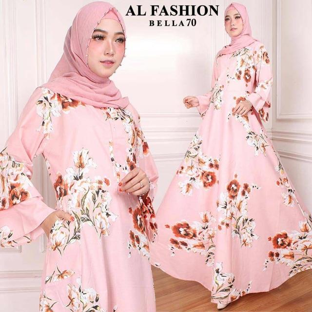 Koleksi Terbaru Baju Gamis Maxi Bella Januari 2019 - 5 Koleksi Terbaru Baju Gamis Maxi Bella - 5