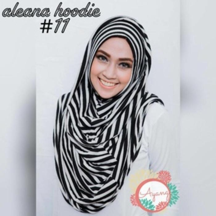 Jilbab Aleana Hoodie / Jilbab Hoodie Salur / Hijab Hoodie Alena