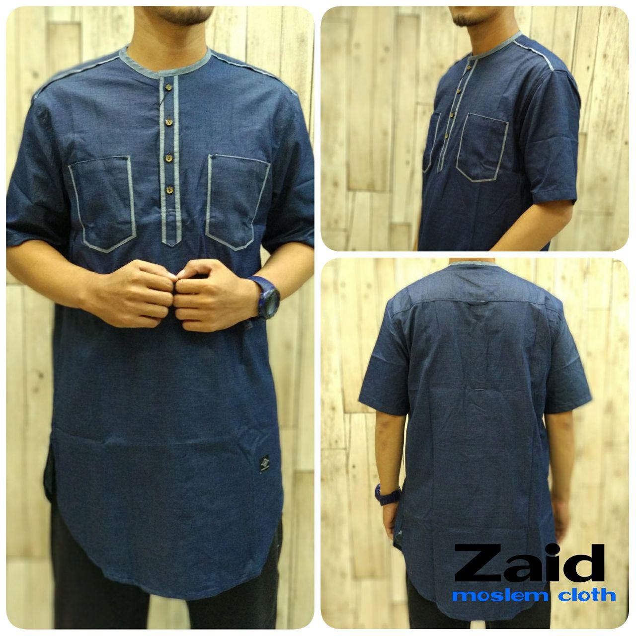 Pakaian Muslim Pria - Baju Gamis Pria - Kurta Pakistan Zaid 008