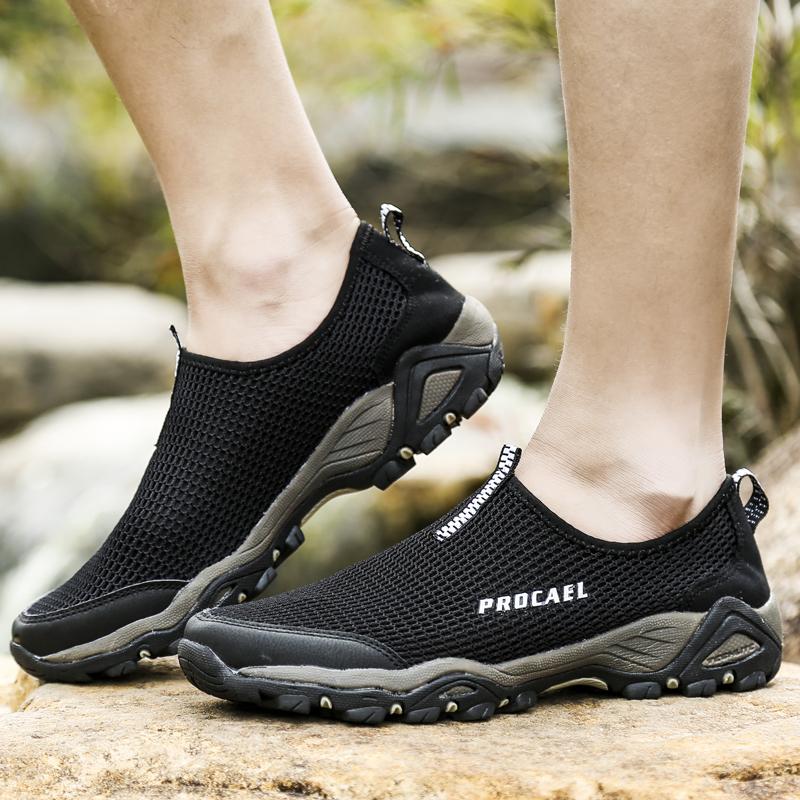 Yuzi Pria Ringan Sneakers Sepatu Lari Sepatu Mesh Bernapas Trail Pemuda Siswa Renda Sepatu Jogging Kenyamanan Januari 2019 - 2 Yuzi pria ringan sneakers sepatu lari sepatu mesh bernapas trail pemuda siswa renda sepatu jogging kenyamanan - 2