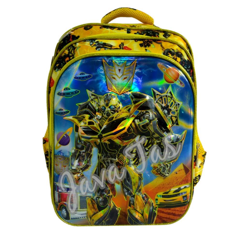 Tas Ransel Anak JV-Lampu Musik 02 + Waterproof Raincover