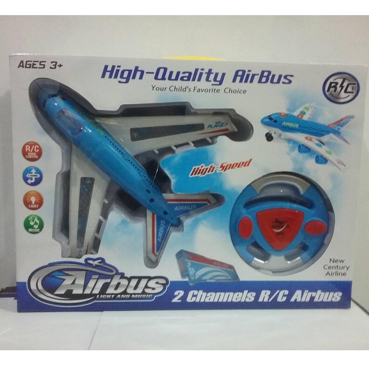 MAINAN ANAK PESAWAT REMOTE CONTROL AIR BUS