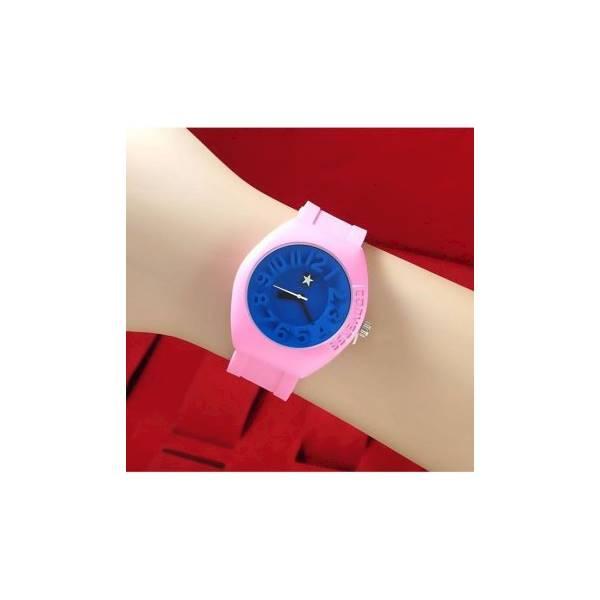 Jam Tangan Wanita / Cewek Murah Converse SK366 Rubber Pink