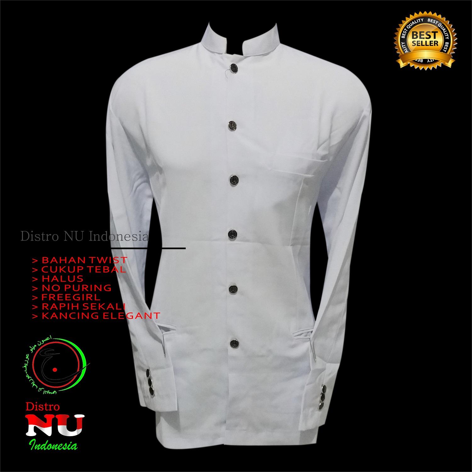 Features Jasko Twist Polos Putih Cerah Freegirl Jaket Nu Blazer