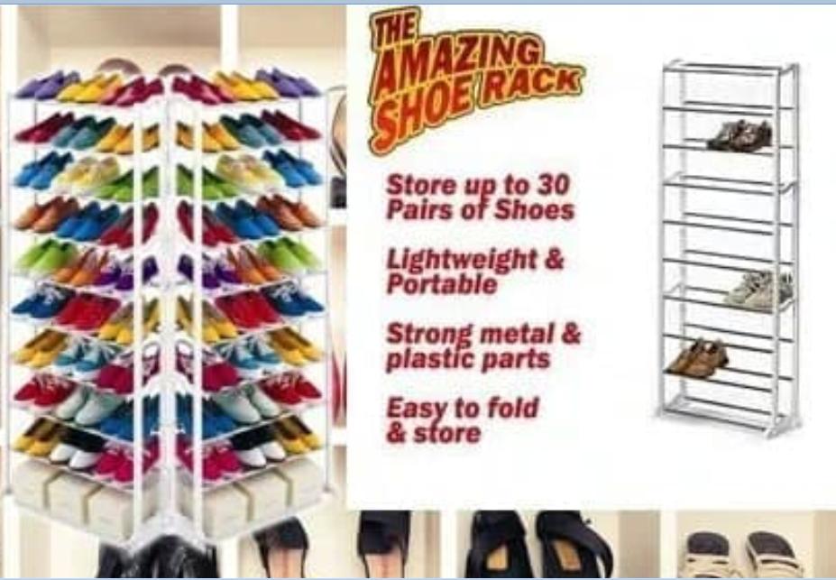 Amazing Shoes Rack Rak Sepatu 10 Susun Rak Jilbab Portable - 2 .