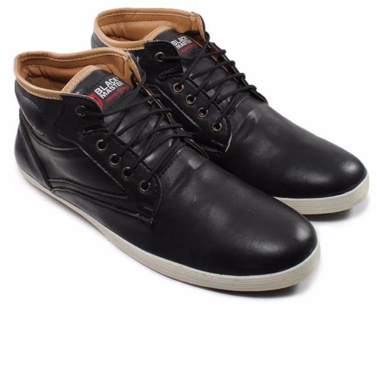 Sepatu Boots Pria black master Kickers Cortex kuliah sekolah / Hiking / Gunung / Touring / Trekking Casual Cowok Termurah