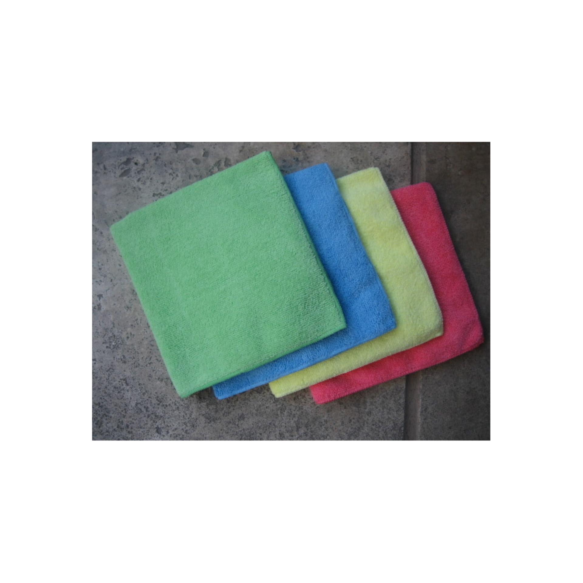 LBGS - Kain MICROFIBER Handuk Kecil Lap Meja Motor Mobil Serap Air 35x35 320G