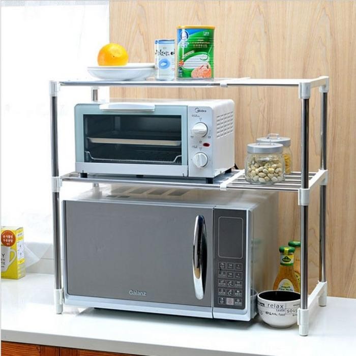Lemari Sebaguna Di Dapur Lemari Kitchen Set Minimalis Rak Bumbu Minimalis Furnitur Lemari Dapur Rak Untuk Panci Rak Dapur 225 2 Susun